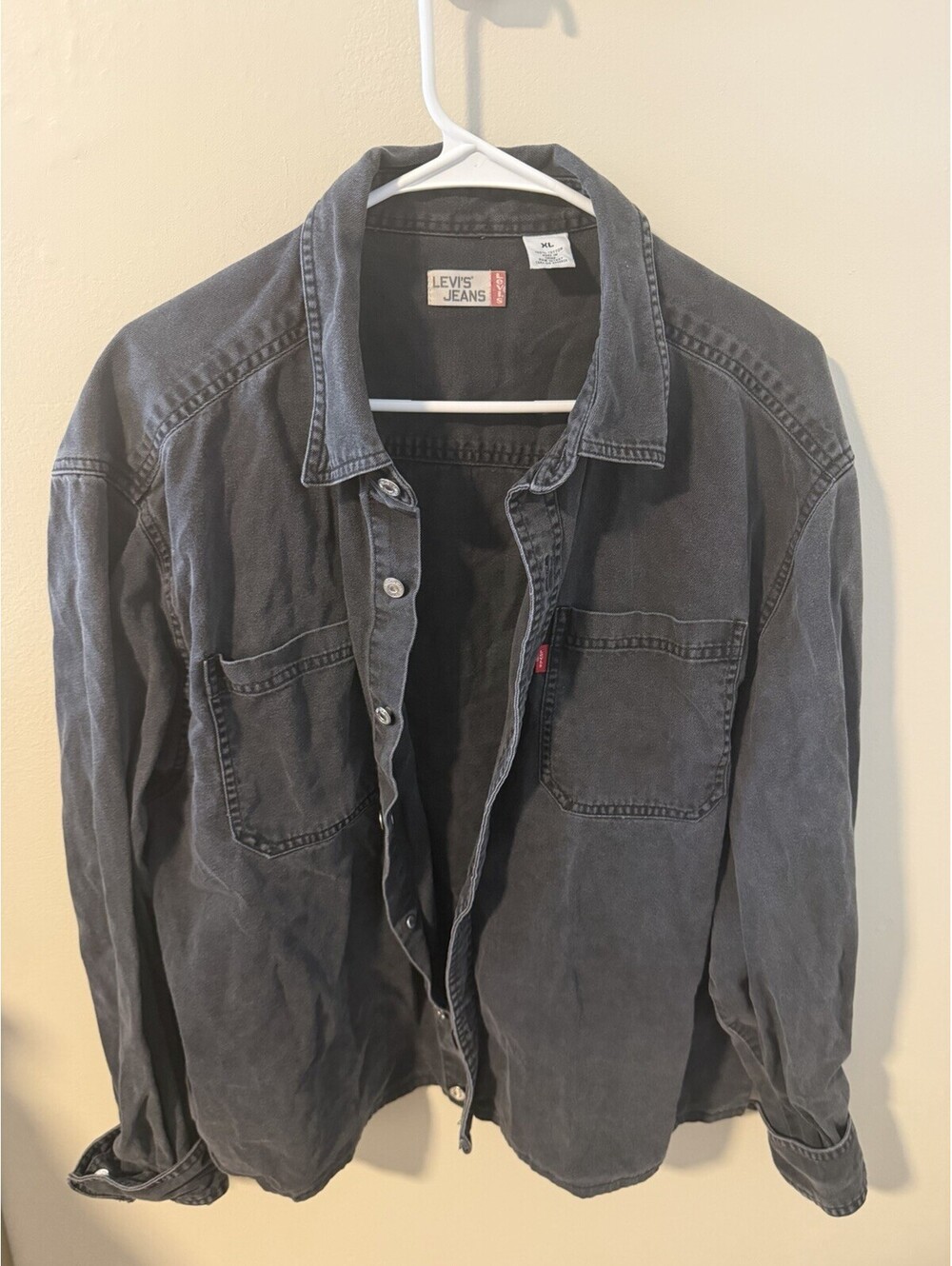 Levi’s Men’s Dark Denim Jacket Size L